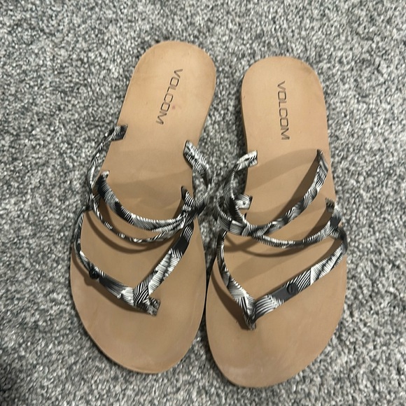 EASY BREEZY II SANDAL - BLACK WHITE - Picture 2 of 8